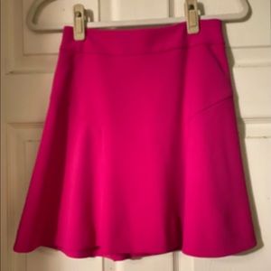 Express hot pink mini skirt